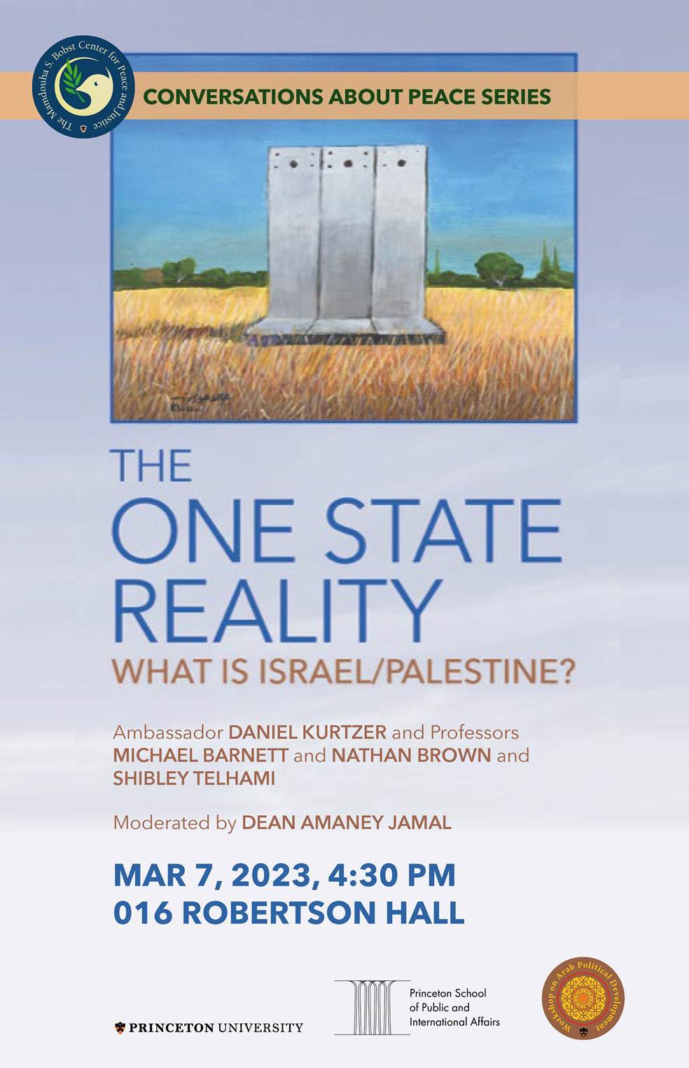 The One State Reality event poster