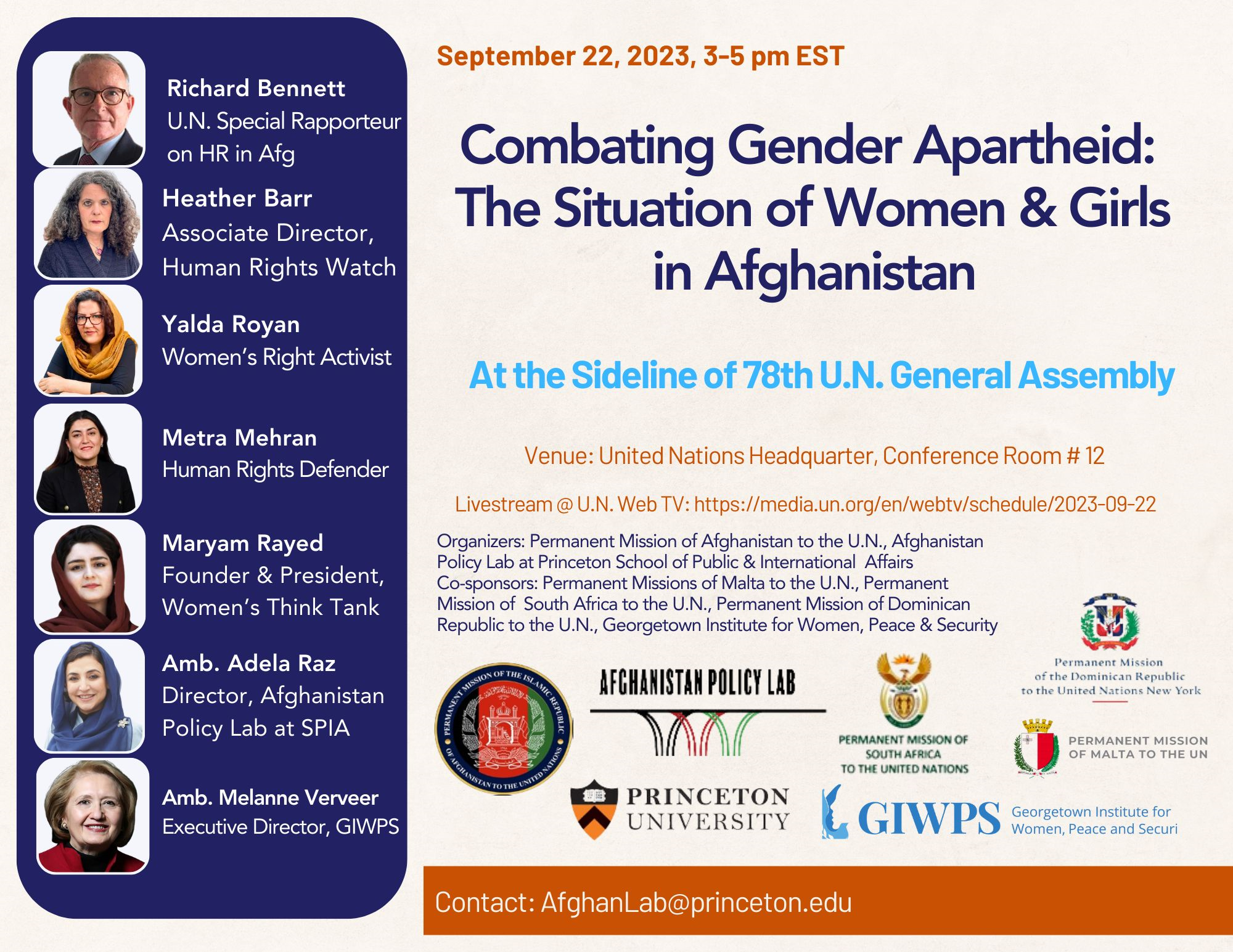 Women, Peace, and Security  Cultural Support Teams & the Afghan