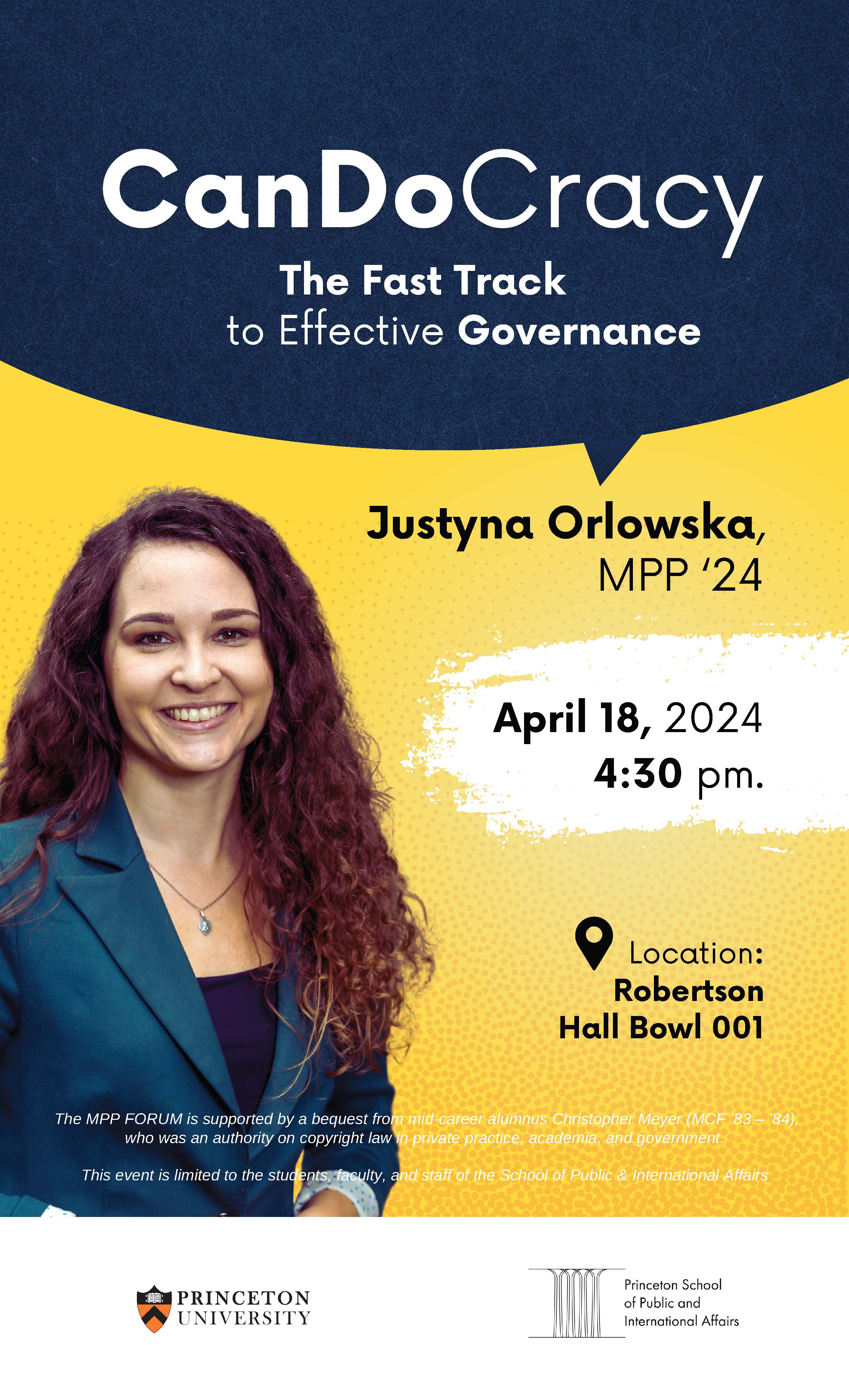 MPP Forum Flyer Justyna Orlowska