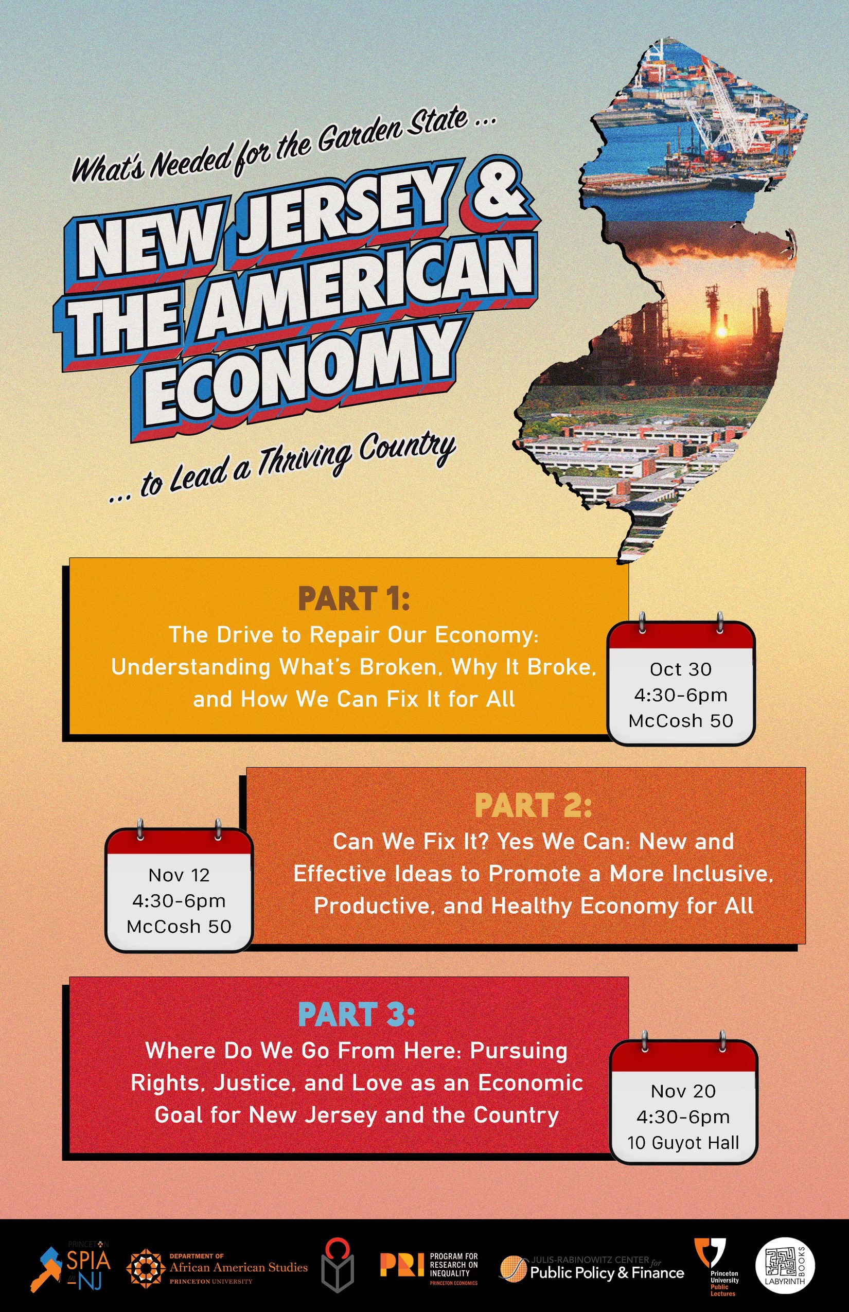 New Jersey and the American Economy Part 2 event poster