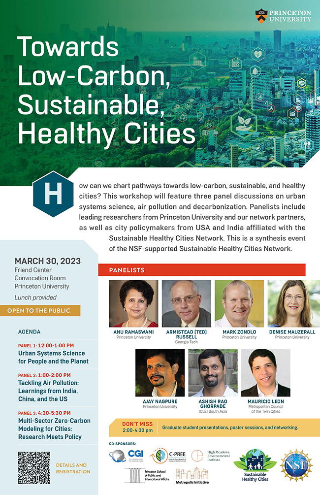 Healthy Cities event flyer