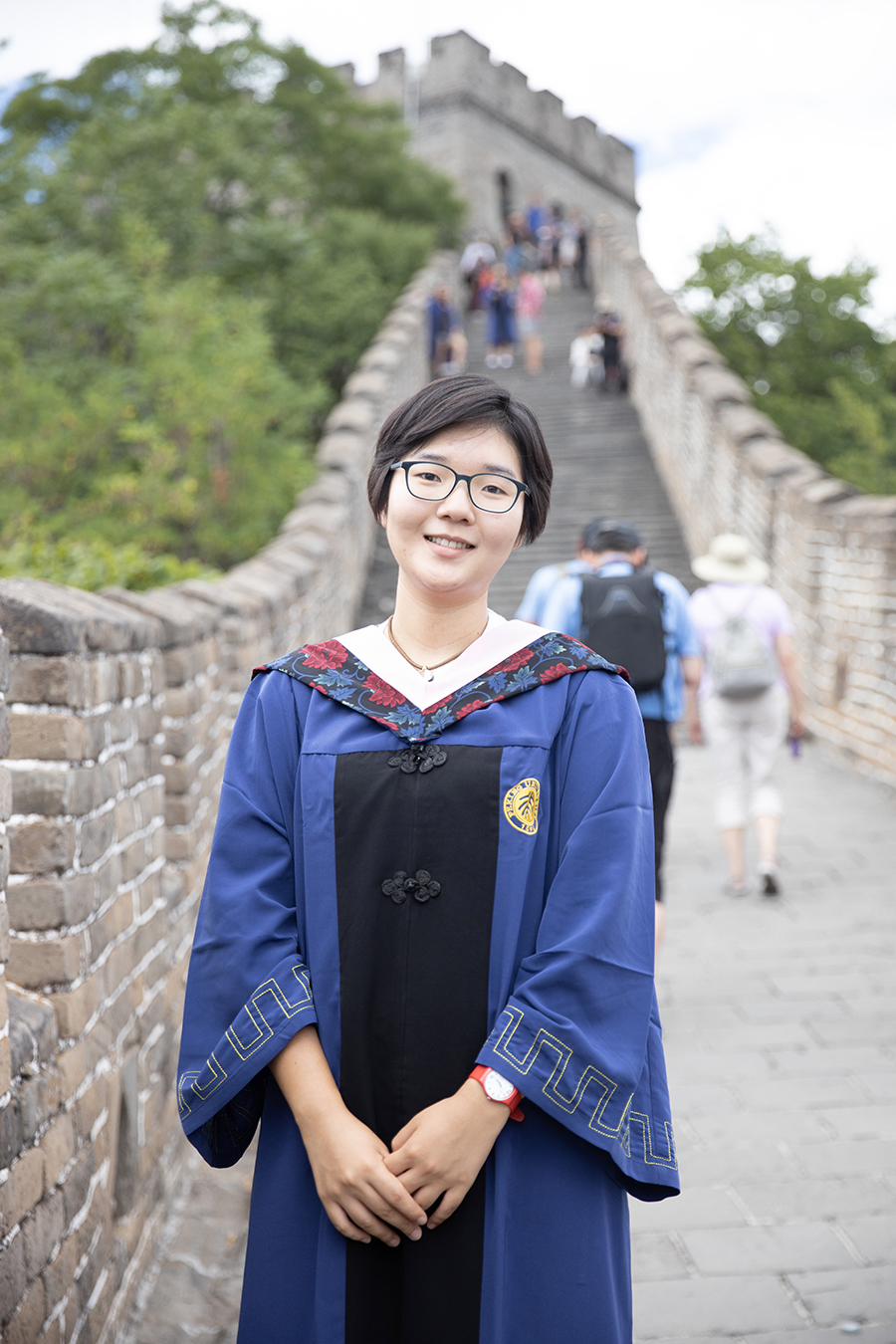 Lynn Lee at Great Wall, China