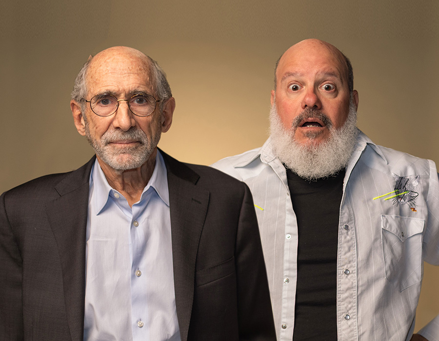 Michael Oppenheimer and David Cross