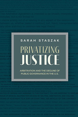 Privatizing Justice book cover