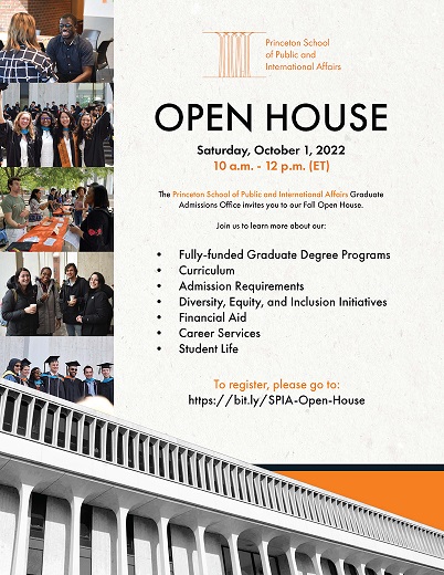 SPIA Fall Open House 2022