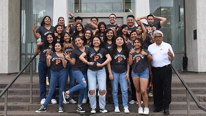 Students from Pueblo and Navajo Nations visit during Summer Policy Academy