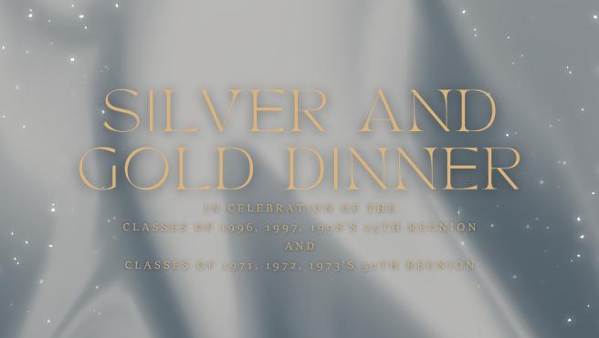 Silver and Gold Dinner