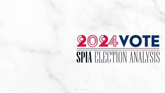 2024 Vote SPIA Election Analysis header logo