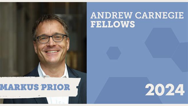 Marcus Prior - 2024 Andrew Carnegie Fellow