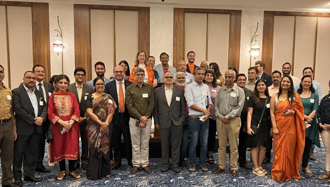 Group Photo in India