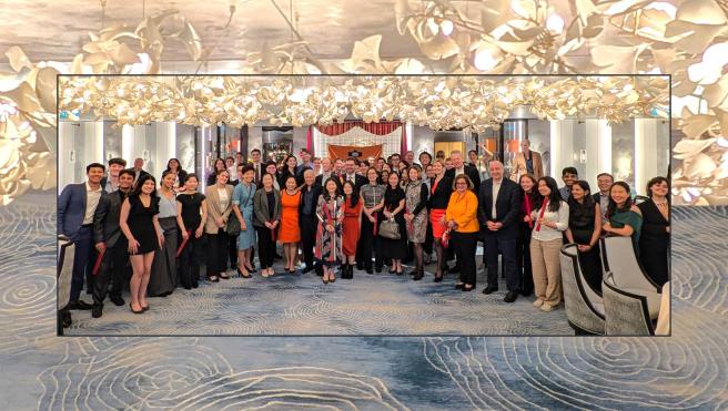 LISD Event in Singapore - credit Heather Carmichael '00, President