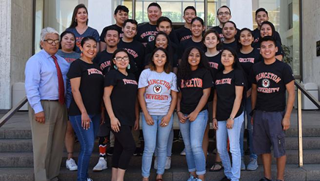 Students from Santa Fe Indian School Leadership Institute’s Summer Policy Academy (SPA)