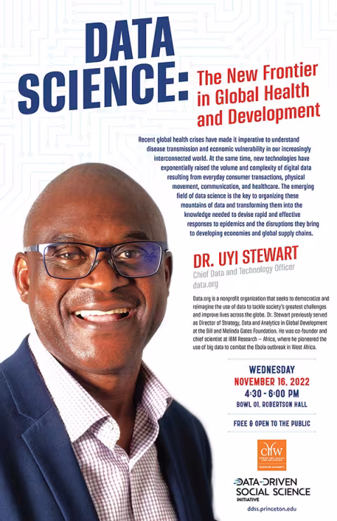 Data Science event poster