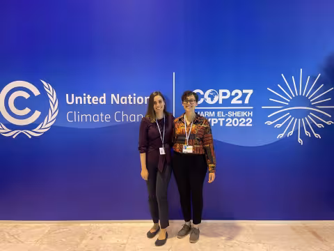 SPIA MPA students at COP27