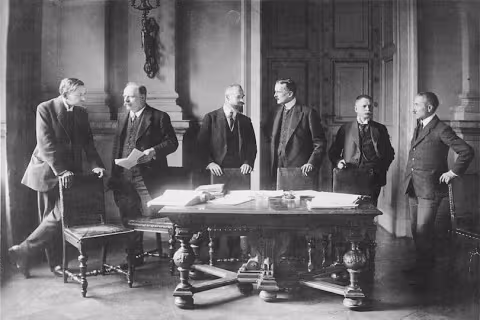 German negotiating committee for the Treaty of Versailles