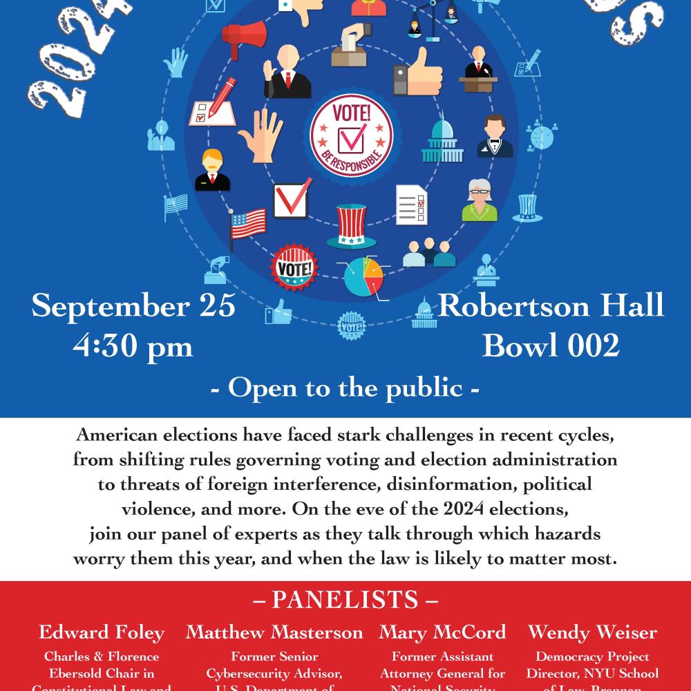 Image of poster promoting the event