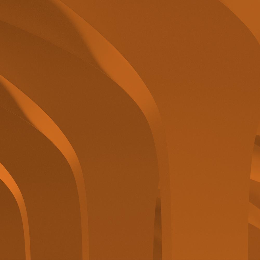 pillars with orange background