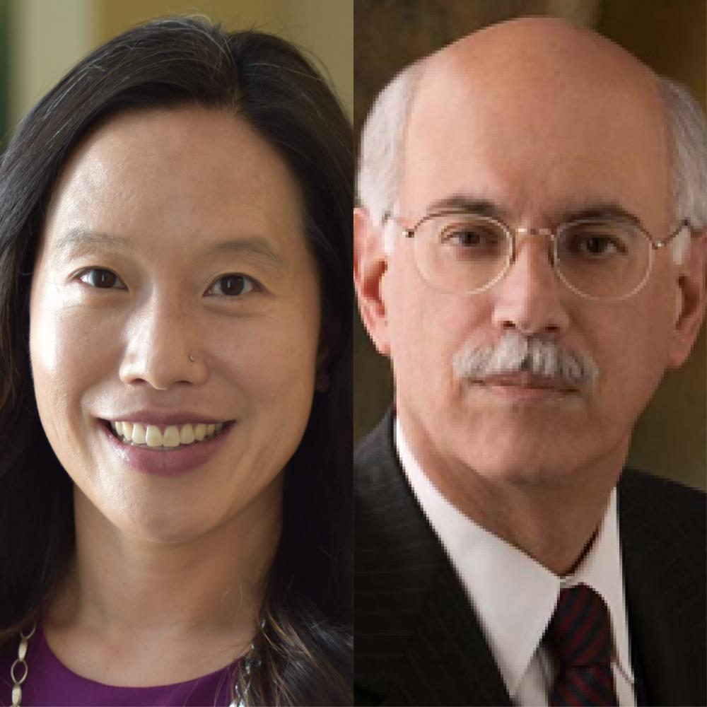 Cindy Huang MPA '02 and Andrew Natsios