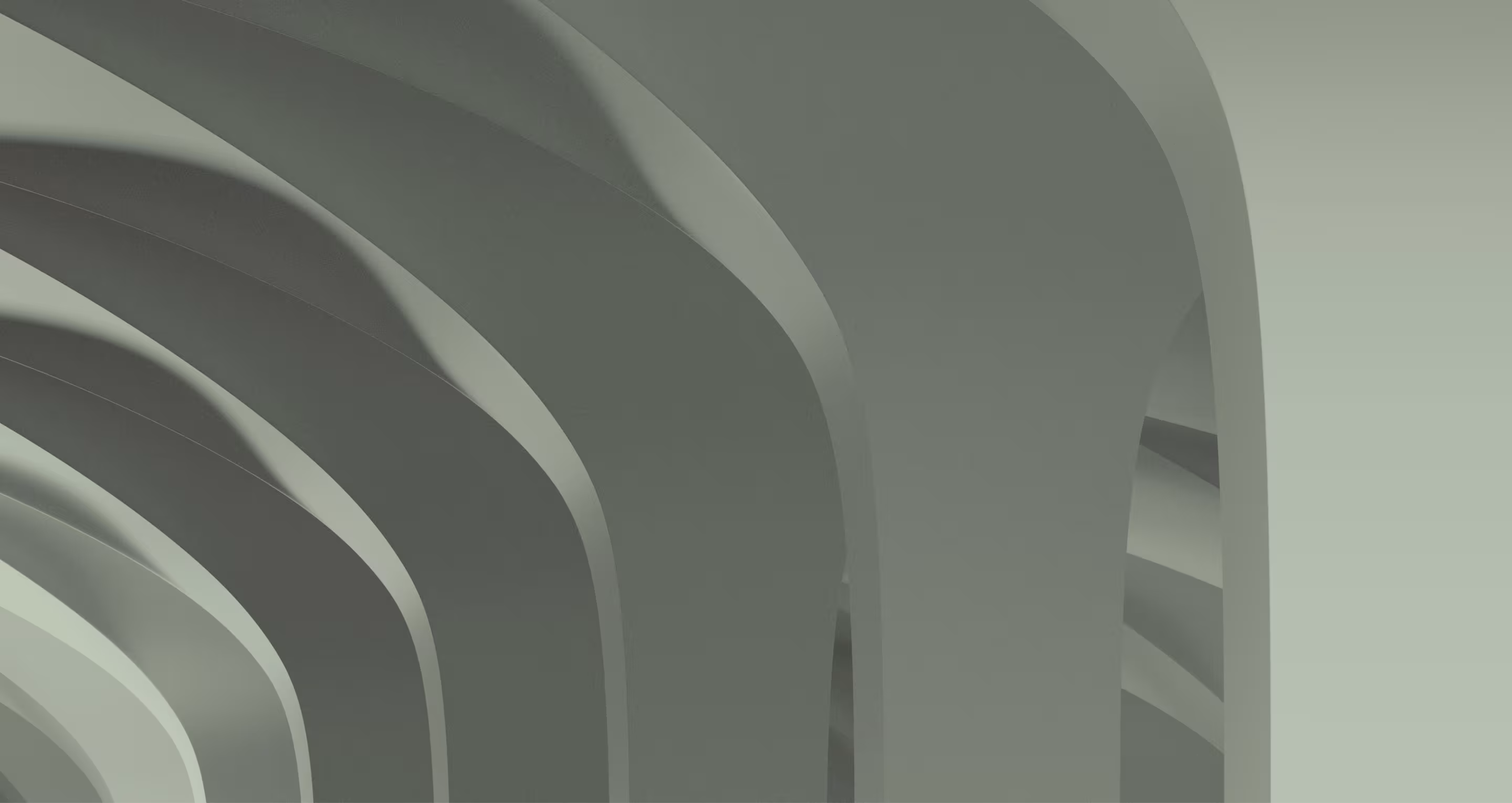 Pillars with light green background