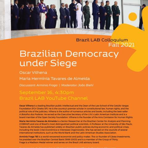 Brazilian Democracy Under Siege poster