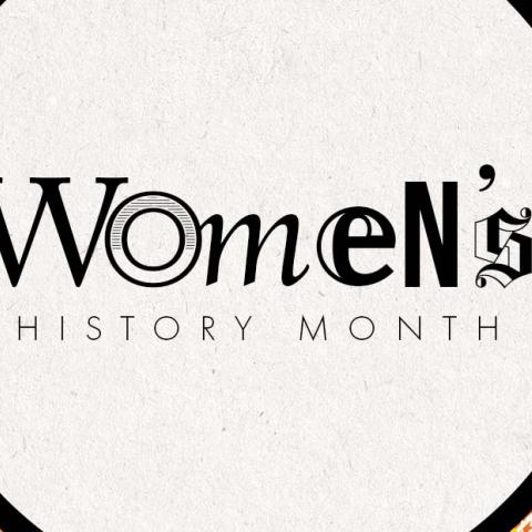 Women's History Month graphic