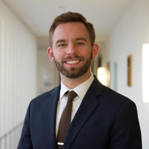 Man with a brown tie