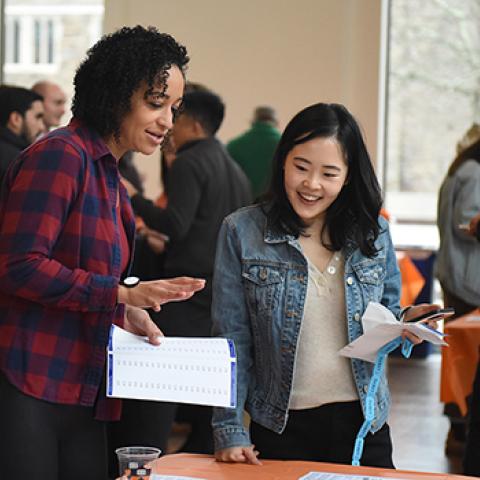 students at student auction