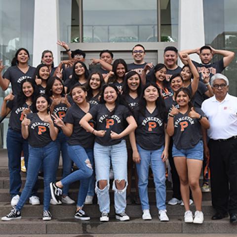 Students from Pueblo and Navajo Nations visit during Summer Policy Academy