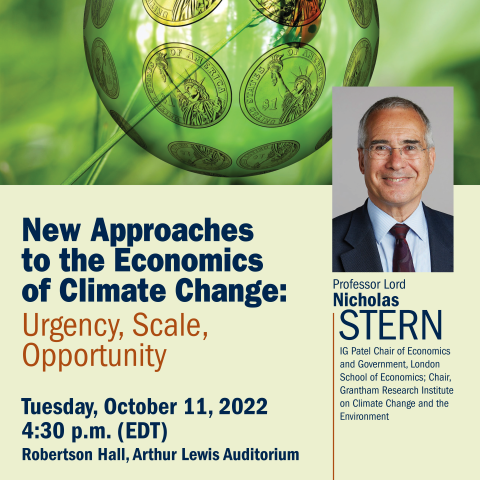 Economics of Climate Change poster, Oct. 11