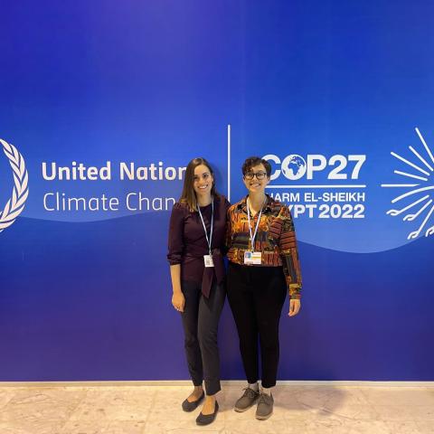 SPIA MPA students at COP27