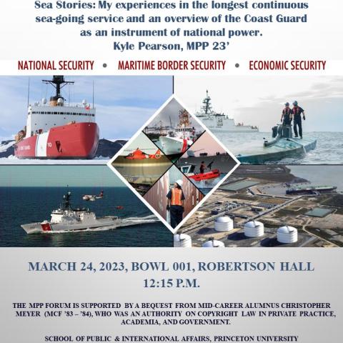 MPP Forum Flyer with Kyle Pearson