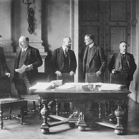 German negotiating committee for the Treaty of Versailles