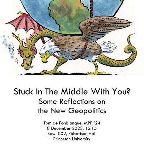 MPP Forum: Stuck in the Middle with You? event poster