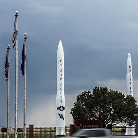 three missile rockets