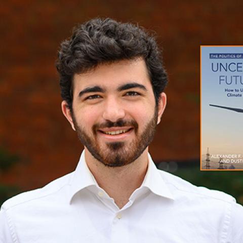 Alex Gazmararian and book cover