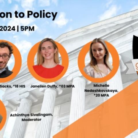 From Princeton to Policy: GradFUTURES Forum 2024 event flyer