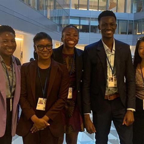 Princeton SPIA Students Attend 2024 World Bank Spring Meetings 