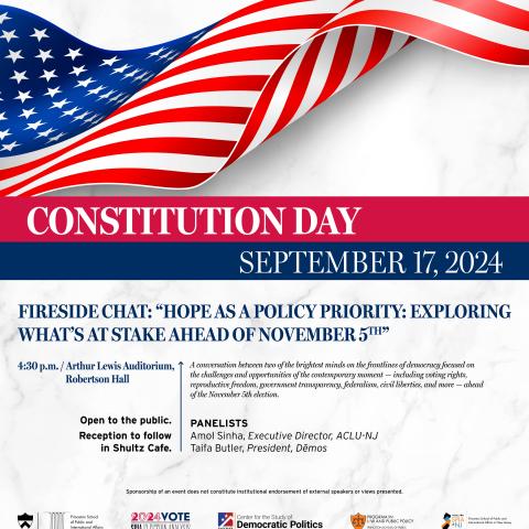 Poster for Hope as a Policy Priority - Exploring What's at Stake Ahead of Nov. 5th event