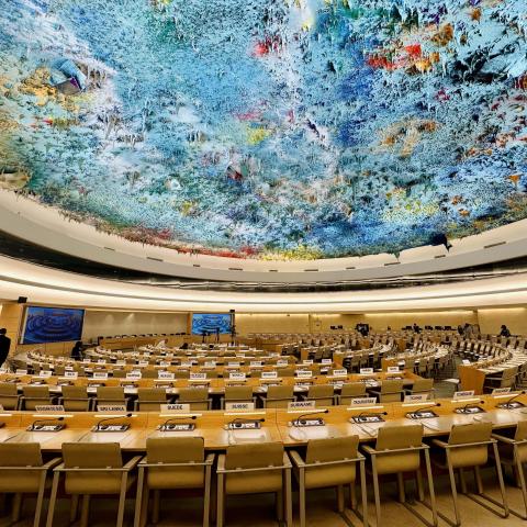 UN Human Rights Council Chamber