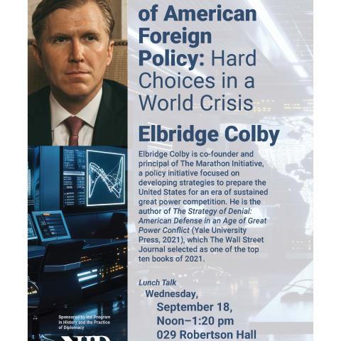 Elbridge Colby poster