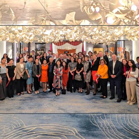 LISD Event in Singapore - credit Heather Carmichael '00, President