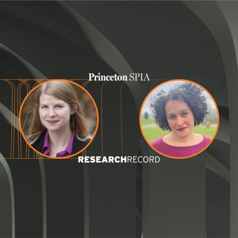 Barbara Buckinx and Amelia Frank-Vitale