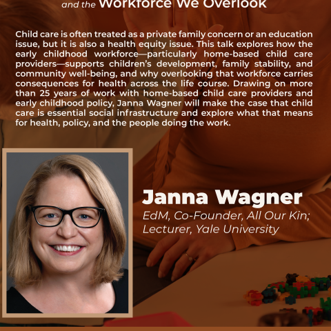 Event poster for Janna Wagner