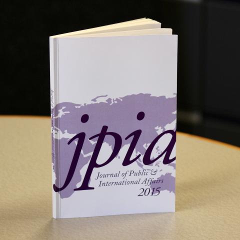 Journal of Public & International Affairs 26th Edition