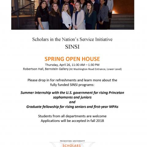 SINSI Spring Open House 2018