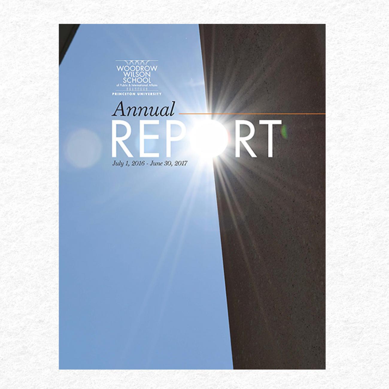 Annual Report 2016-17 cover