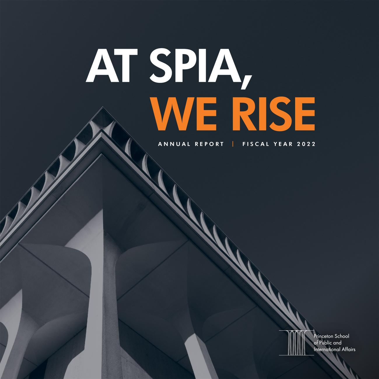 SPIA Annual Report 2022 cover