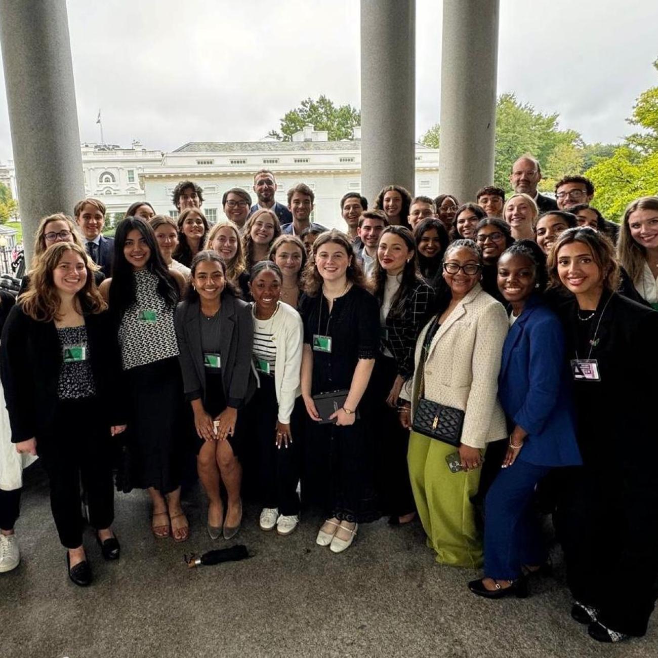 SPIA undergraduate students visiting Washington, DC