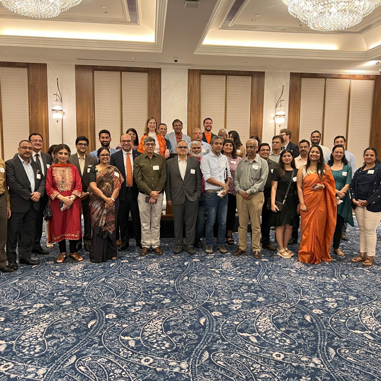 Group Photo in India