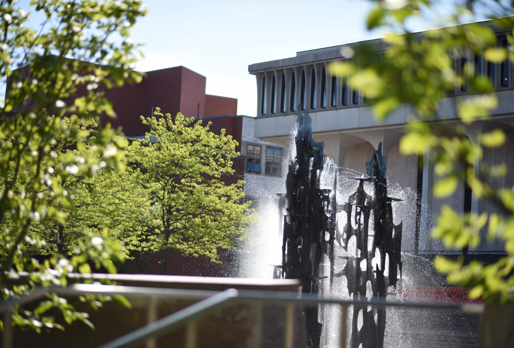 Robertson Hall-Scudder Plaza